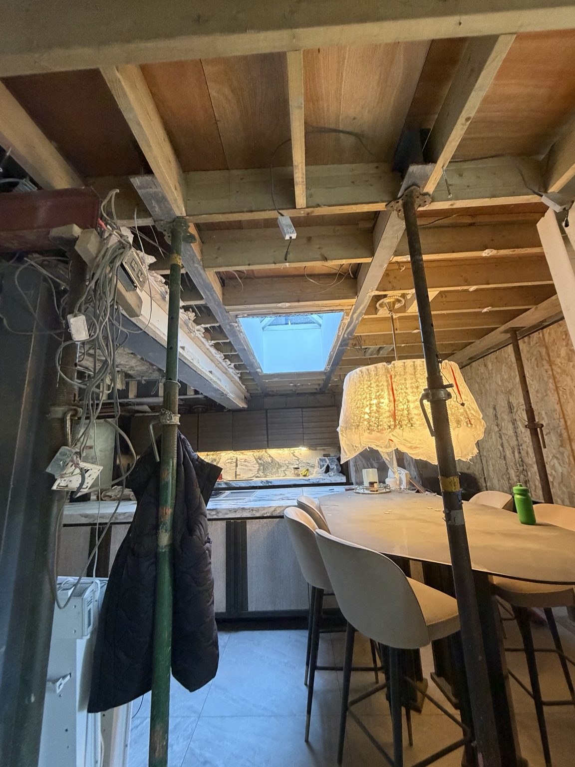 Work around the rooflight