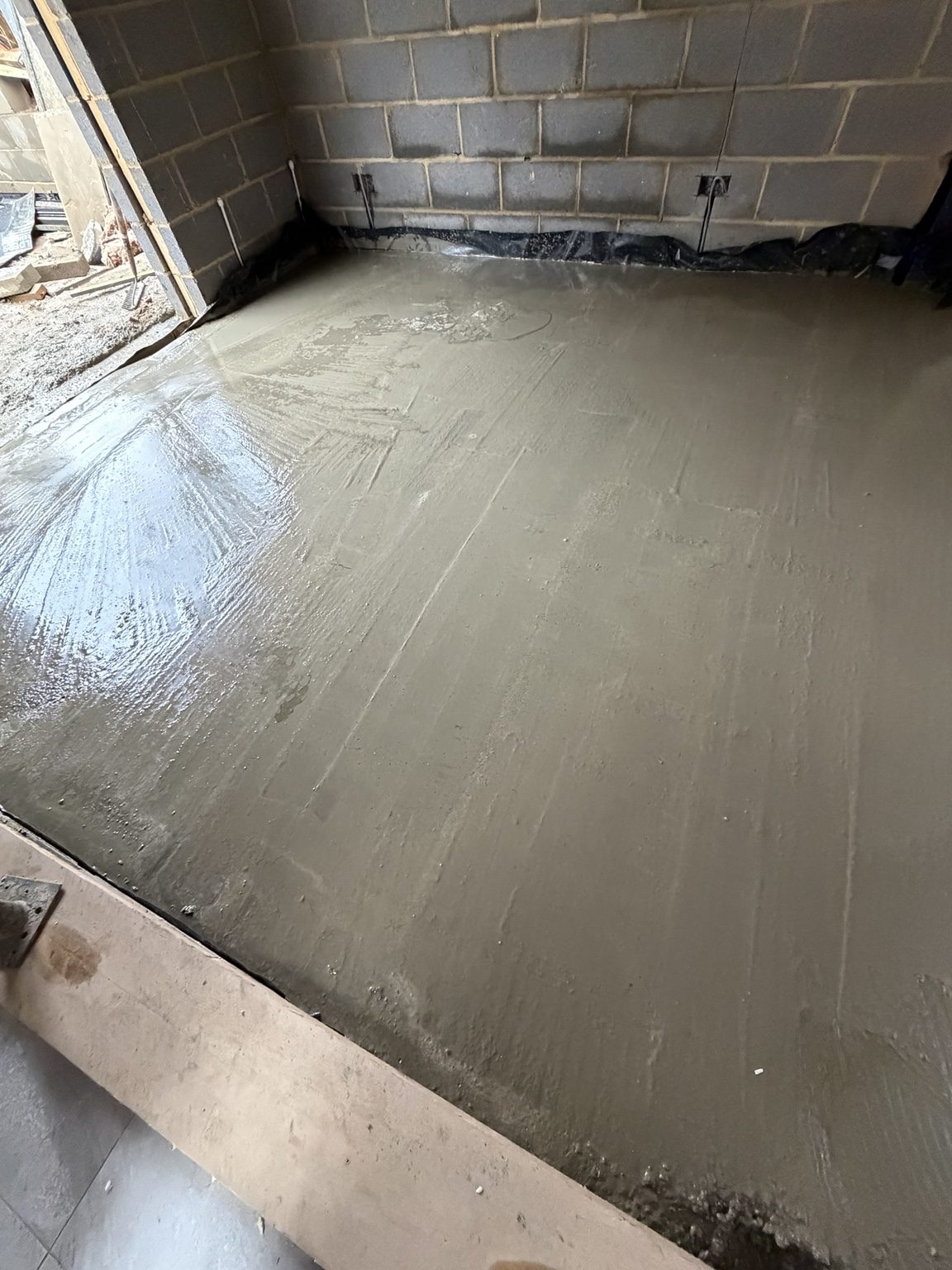 Floor preparation stage