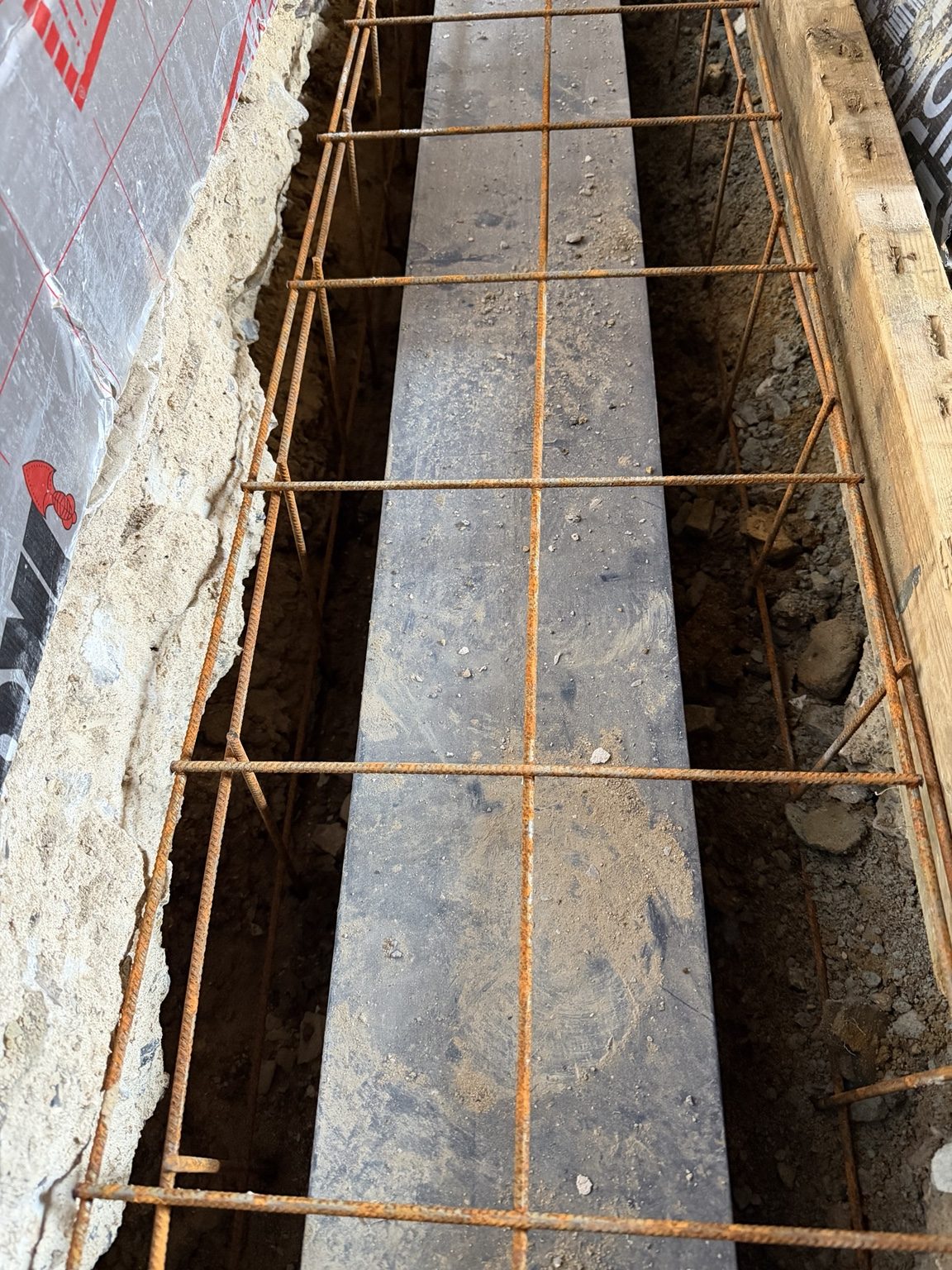 Floor construction detail