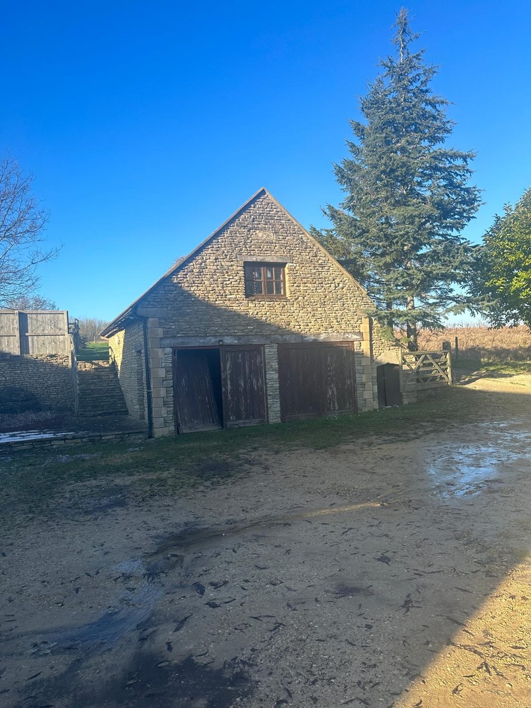 Stone outbuilding